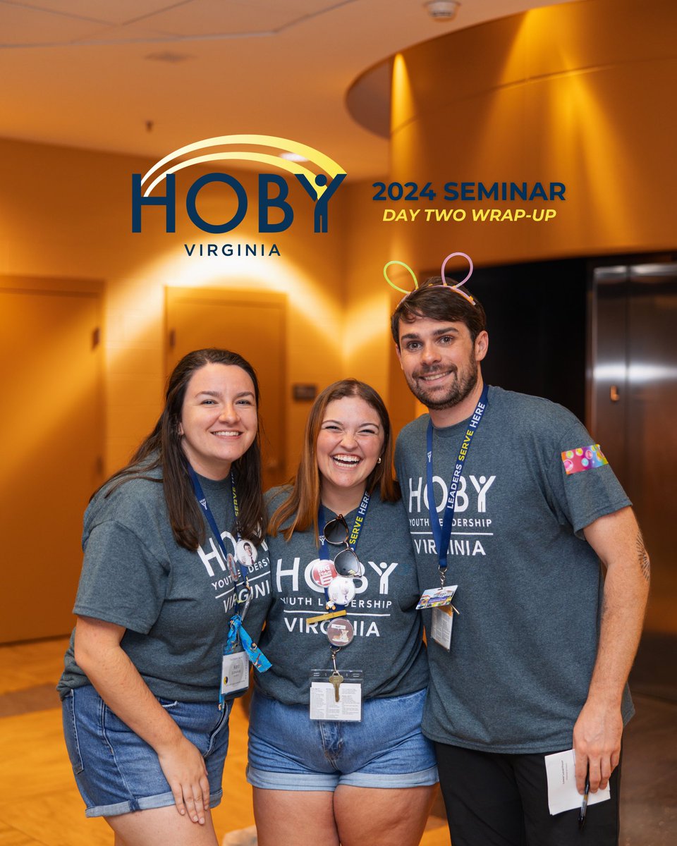 VAHOBY's tweet photo. DAY TWO OF HOBY VIRGINIA ✅

Outstanding day, outstanding ambassadors, outstanding staff — what more could we ask for? 😎 

#HOBYVA #HOBYVA2024 https://t.co/ZMIXRZMSQP