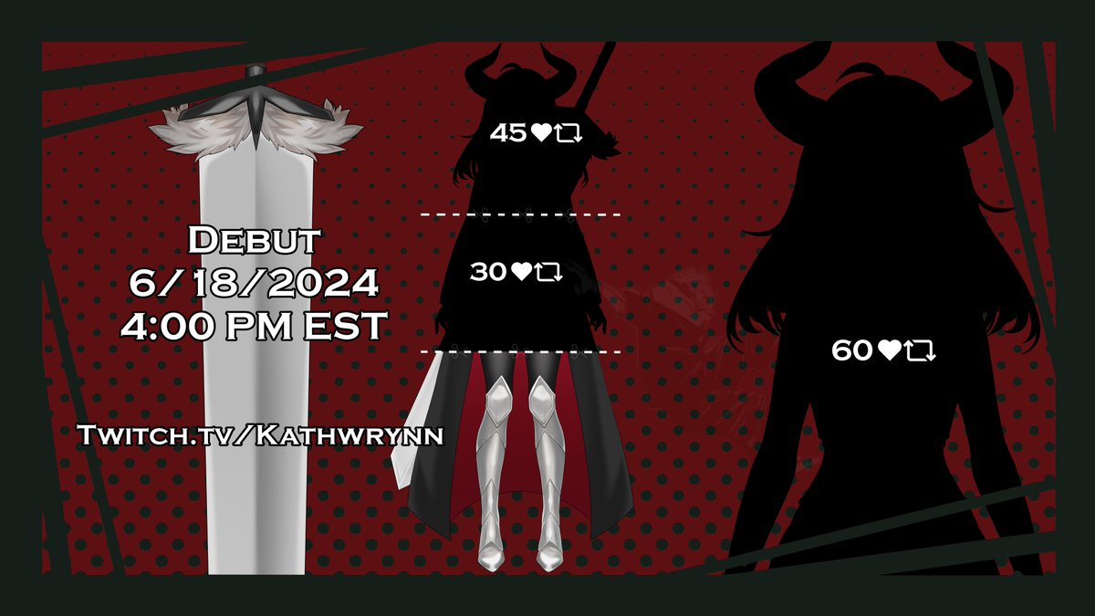 kathwrynn's tweet photo. First Goal unlocked so quick!

Along with the reveal, I'll also tell you something about me!

First fact is that I am cool😎(not cute!)

Do not listen to my whelpers who say otherwise it's a common mistake for some reason

#Vtubers #modelreveal #VtuberDebut https://t.co/1g4EVPv8if