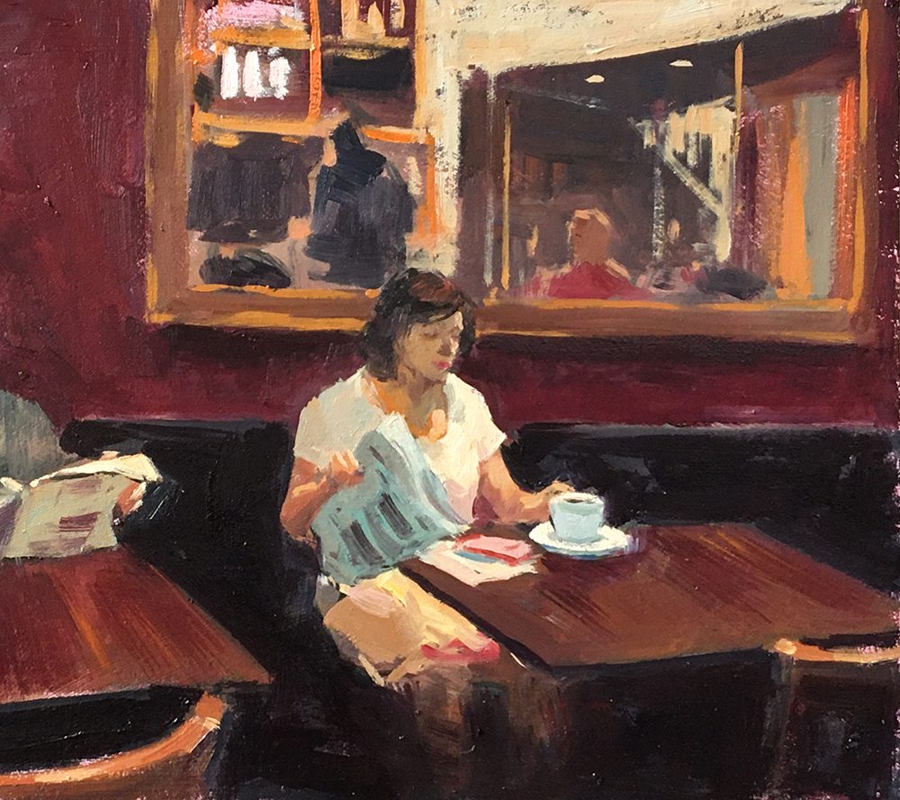nara_watercolor's tweet photo. 朝の珈琲（途中）〜  
oil on canvasboard 

#油彩 #油絵 #oilpainting https://t.co/SGc1WXr4Gp