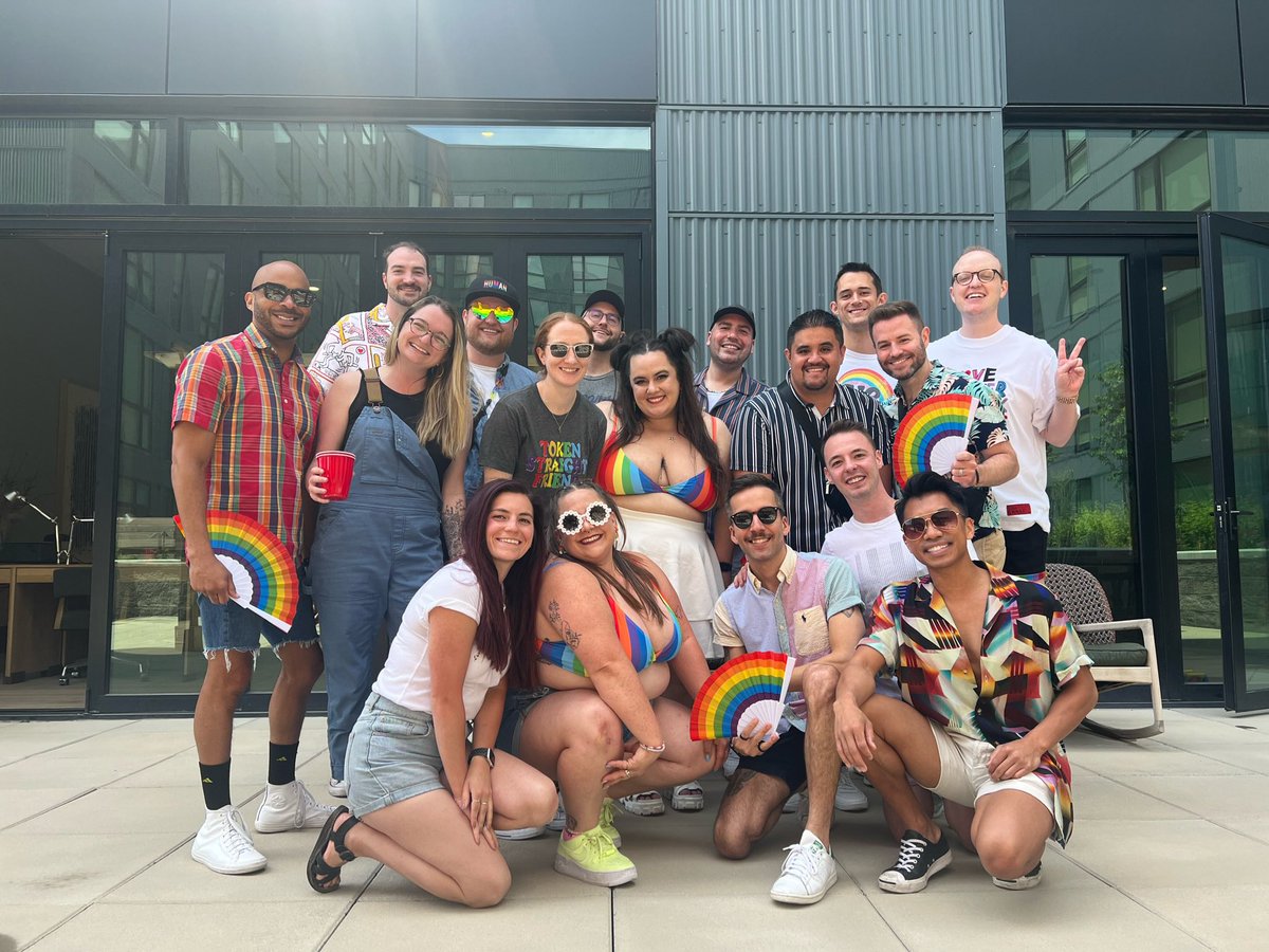 This may be SLC Pride last year, but new year, same queer. 💕💜💙