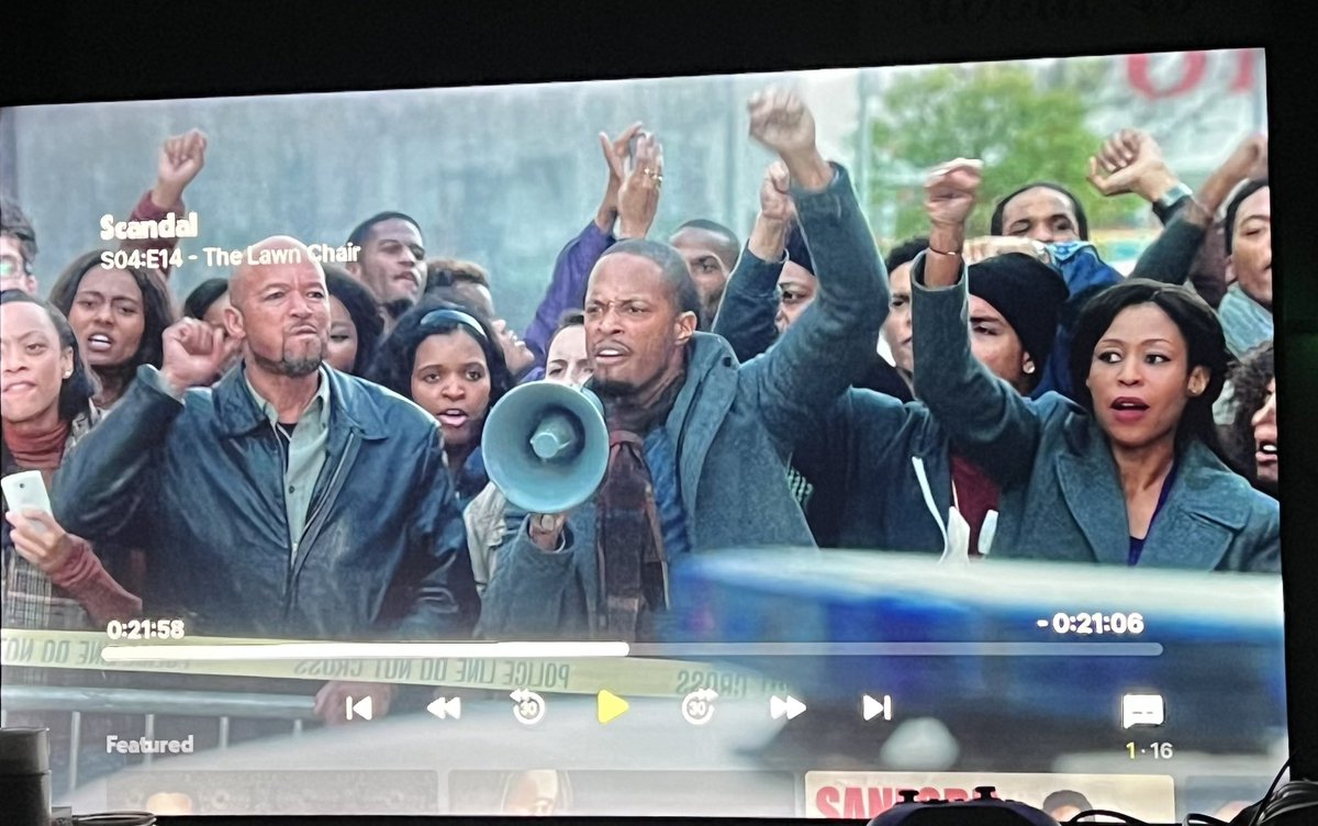 BuyMeBonestorm_'s tweet photo. I’m doing a #Scandal rewatch as one does, and seeing myself pop up in episodes makes me feel nostalgic. 🥹 #Gladiators #B613 https://t.co/Vz4WQGiwAo