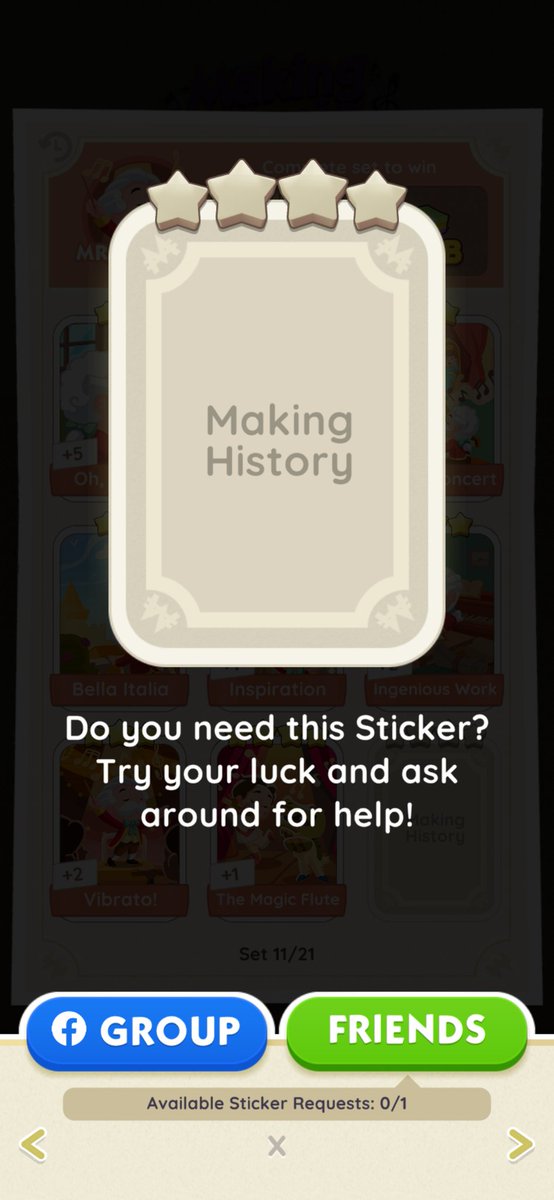 Roger_dread's tweet photo. Anyone interested?  #MonopolyGo https://t.co/s8oCX9hXHJ