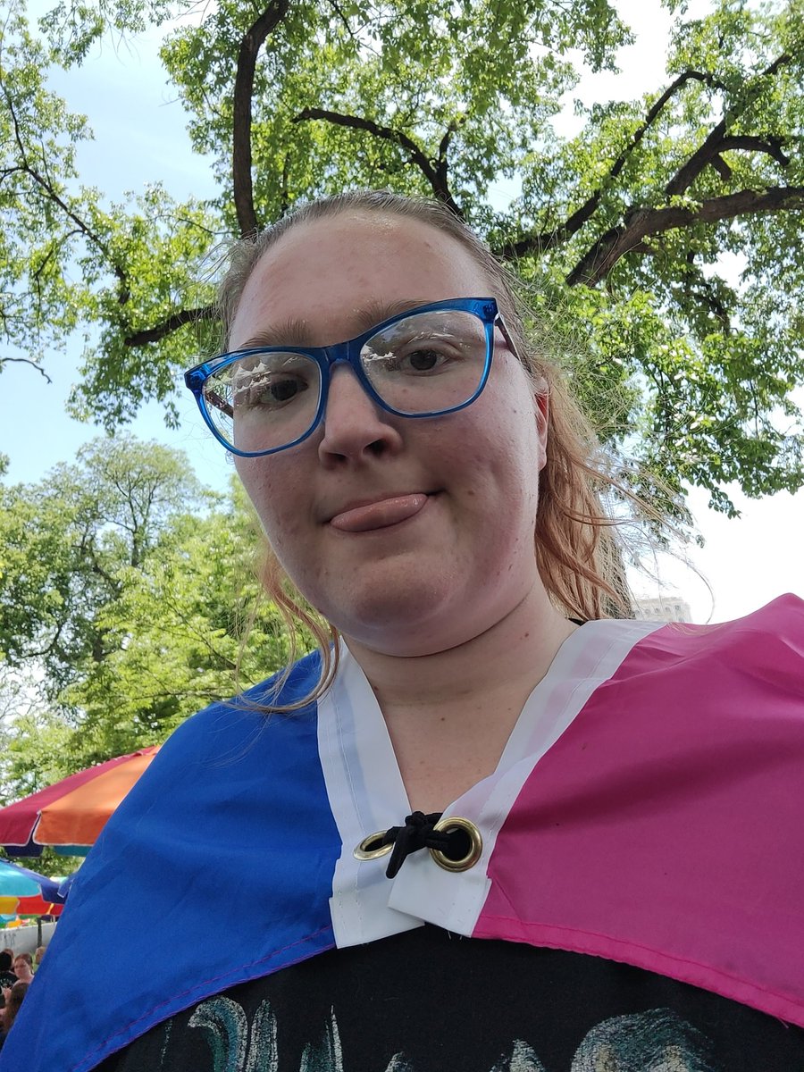 //Here's a picture of me at the pride festival in Utah!