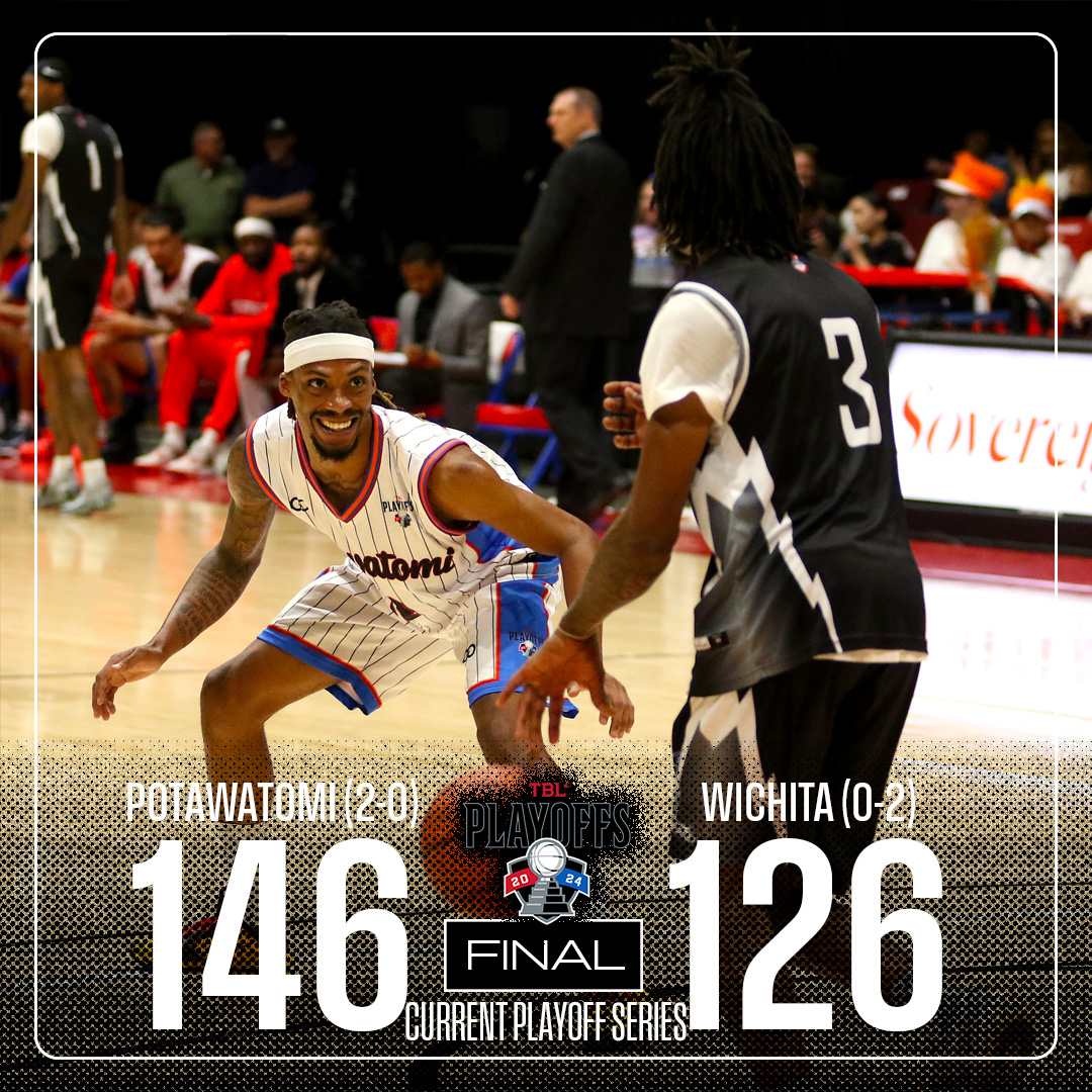 PotawatomiFire's tweet image. The Potawatomi Fire beat the Wichita Sky Kings 146 to 126. With tonight's win, the Fire now will move on to next week's Central Conference Finals! Go Fire!
Be sure to check out our post-game write up by our commentator Chris Cox at potawatomifire.com/news