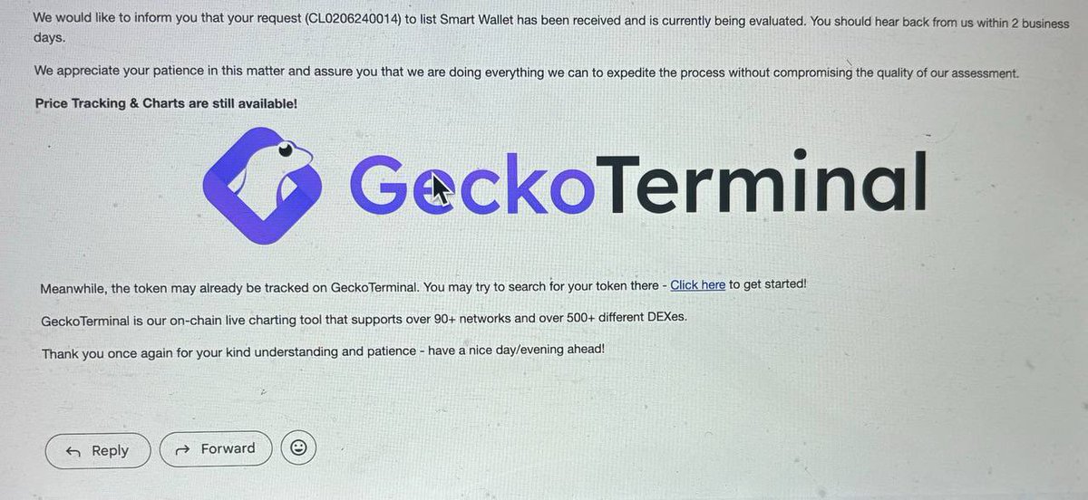 BaseSmartWallet's tweet photo. We makin moves! Just applied for $SMART to be listed on @GeckoTerminal 😎
$BASE #BaseChain #BaseMemes #BaseSummer https://t.co/4oWnr6J2ky