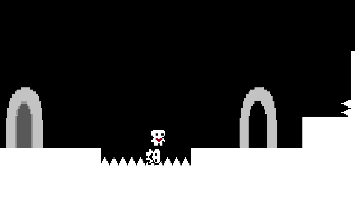 It's #screenshotsaturday so here's a screenshot of just a little guy (plus an extra body)! Check out the "Endless You" demo on itch!