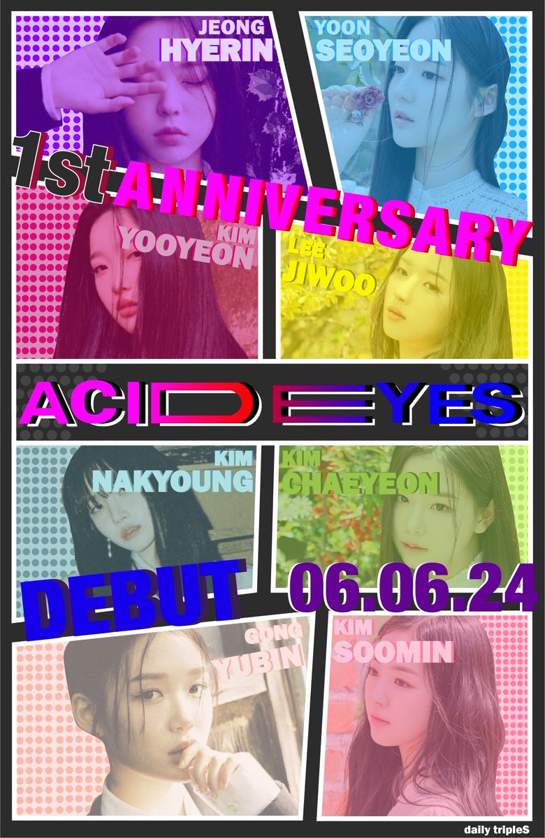 dailytriples's tweet photo. 1 year ago... Acid Eyes dropped! 

What was your favorite remix? 

#tripleS #트리플에스 #トリプルS #ACIDEYES #CherryGene https://t.co/lsDhA3Wcvh