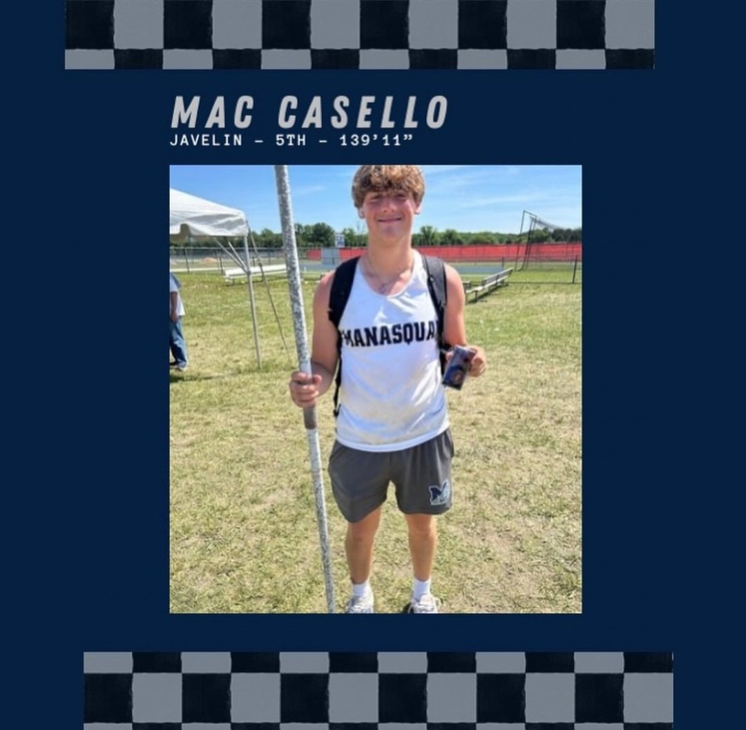 🥈Henry Terlizzi ('25) - Shot
Achilles Etienne ('26) - 100m/110H
Tristan Davolos-Guillen ('25) - 4th 400H
Mac Casello ('26) - 5th Jav 
#Squack