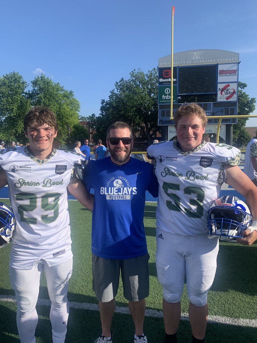Coach Thompson with his two former players,
Drake and Bake  and Ben Harris