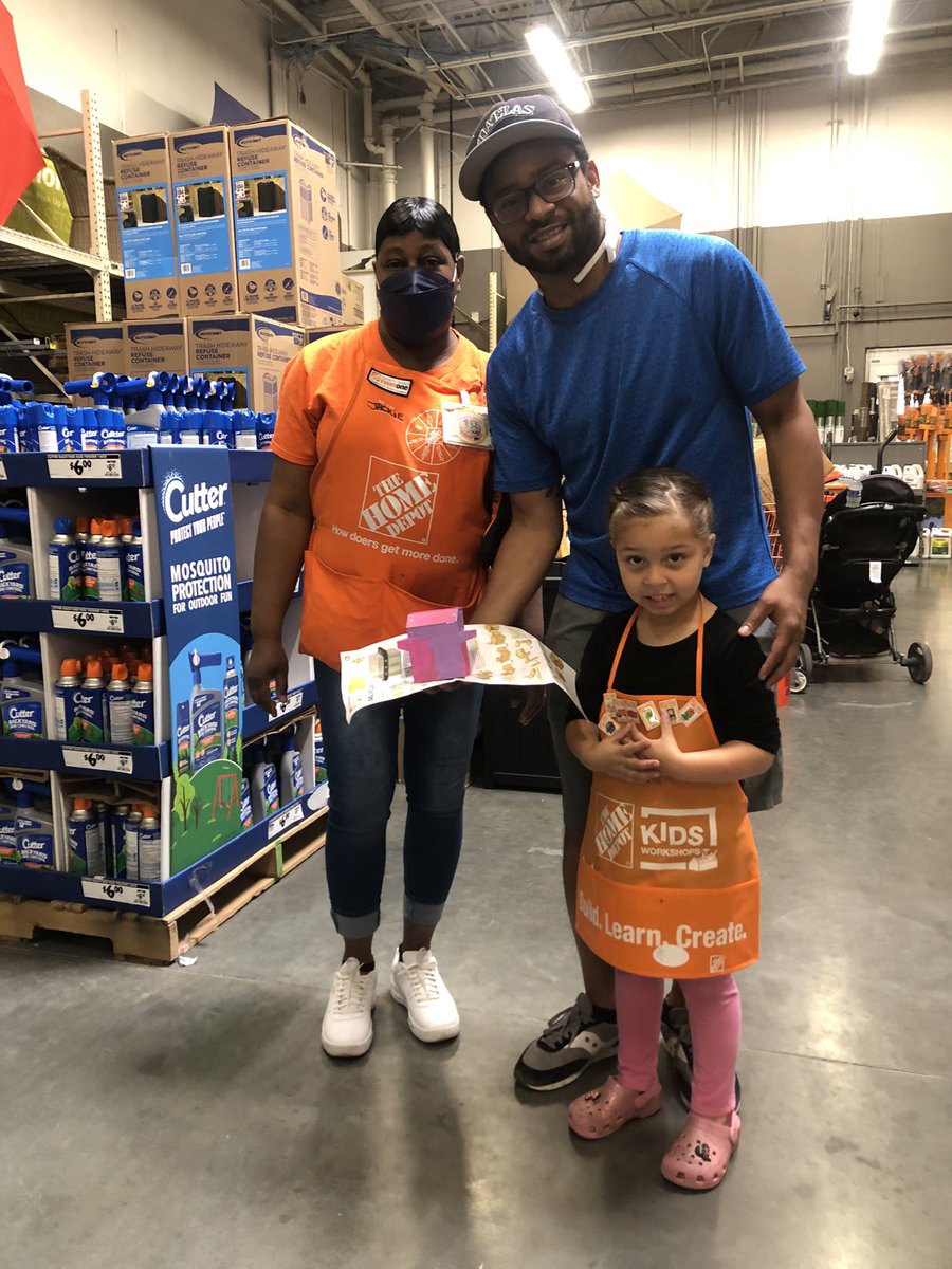 deshell1957's tweet image. 6/1/24, The Newark Home Depot’s Kids Workshop. Building a Father’s Day grill card holder and bank. The first Saturday of every month 9Am-12noon. All are always welcome. @marcusmccollum @PhelpsFahimah @SeanMorris12 @linetterubio3 @Ckelly28K @DHRMgregorio @Stephon68682242