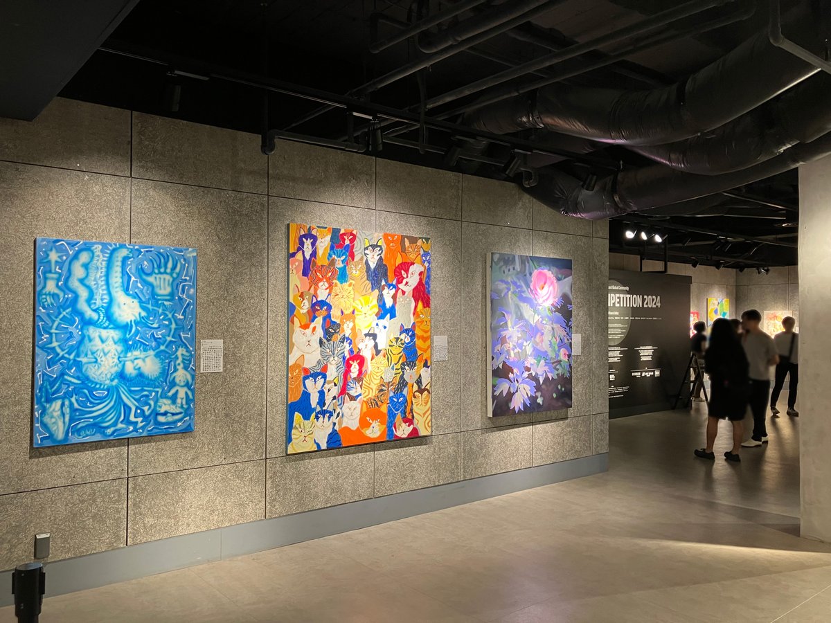 arthouse_ntv's tweet photo. 世界で「売れる」日本人アーティストを生み出すグローバルアートコンペ #JKGARTCOMPETITION 2024 

2ndRoundが #東京タワー #TOWERGALLERY で開催中‼️
初日の昨日は多くの方が来場されていました👏

この中から世界的アーティストが誕生するかも✨
期間は7日(金)まで❗️
入場無料🤗 お待ちしています🗼 https://t.co/jM6Z0rjaaL
