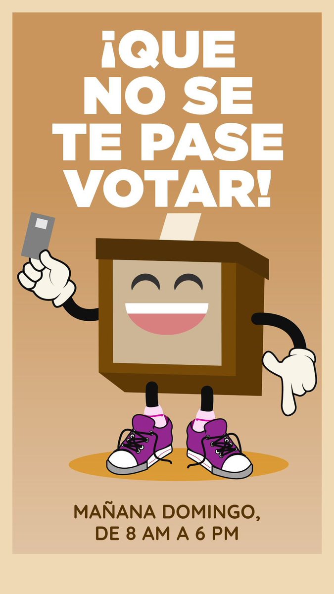 Todos a votar! #PuroMorena