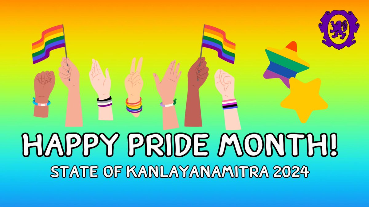 #Pridemonth Happy Pride Month to the LGBTQIA+ people!