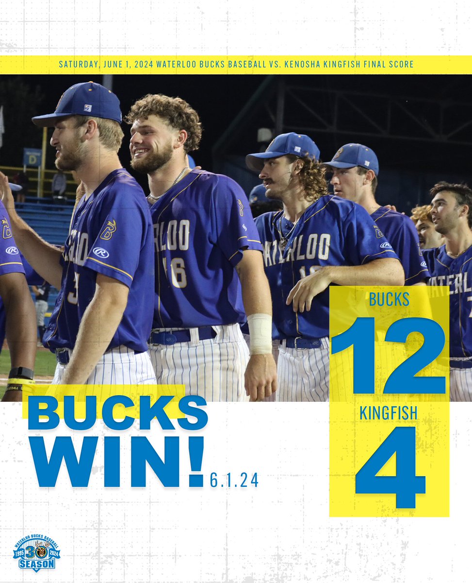 waterloobucks's tweet photo. BUCKS LEAVE KENOSHA WITH THE W. https://t.co/lIKnETfwe4