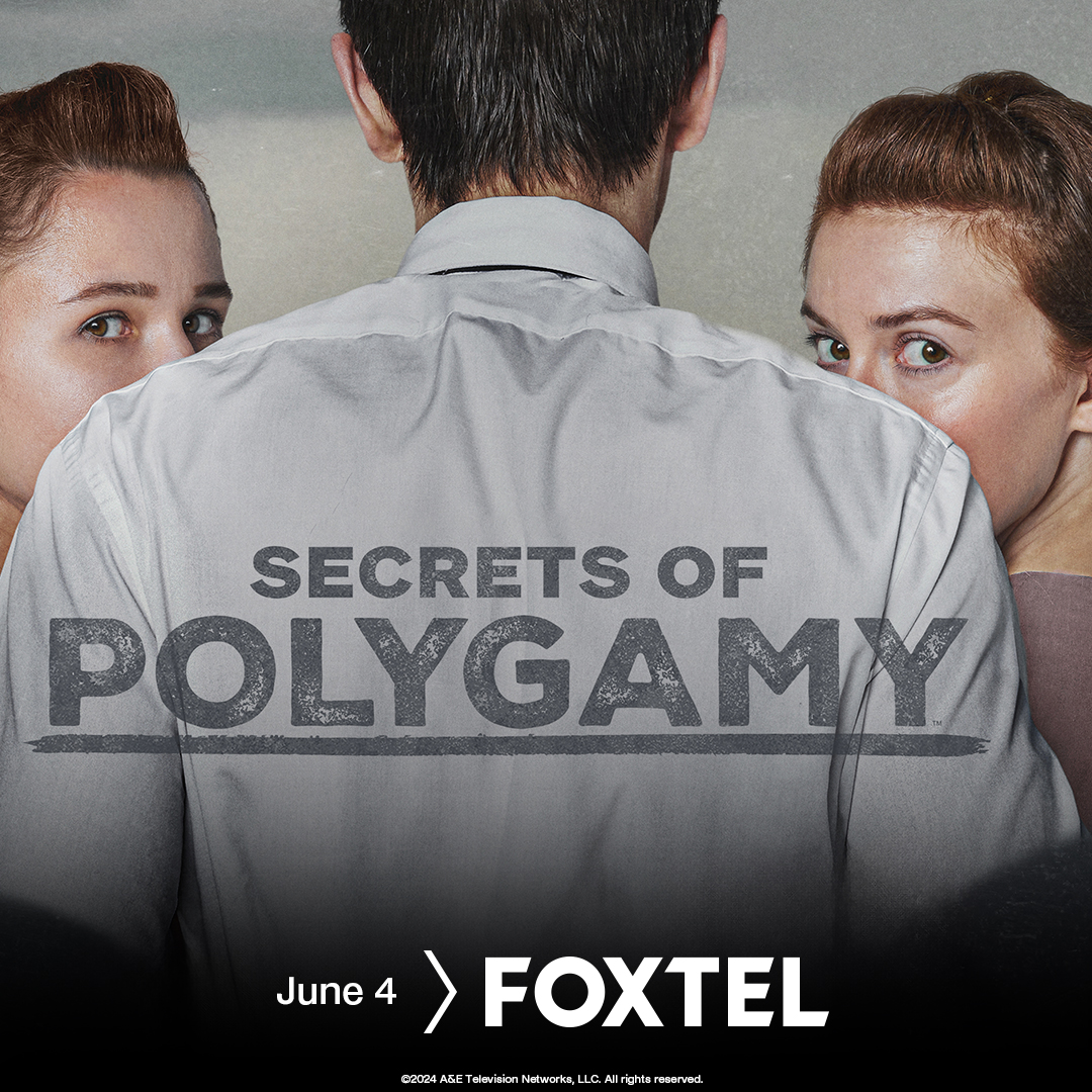 Foxtel's tweet photo. Shining a light on the shocking realities of life within polygamist societies.
#SecretsOfPolygamy, Tuesday 4 June at 7.30pm AEST on Docos or Watch On Demand on #Foxtel https://t.co/AOCqdbqmXN