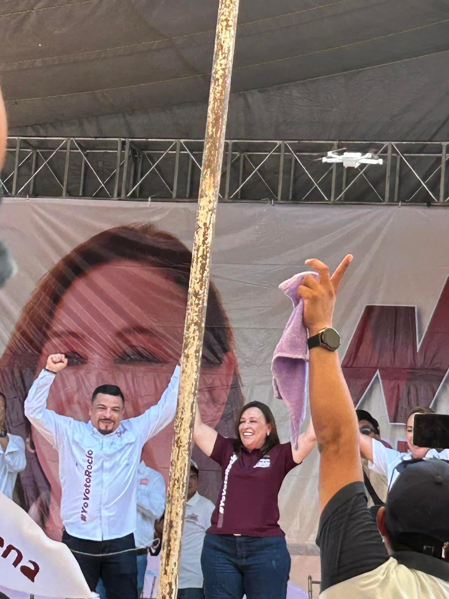 No hay fecha que no se llegue ni plazo que no se cumpla, mañana ganan las mujeres de Morena, la Doctora Claudia Sheinbaum y la Ingeniera Rocio Nahle. Todos a votar #PuroMorena #ClaudiaPresidenta #NahleGobernadora