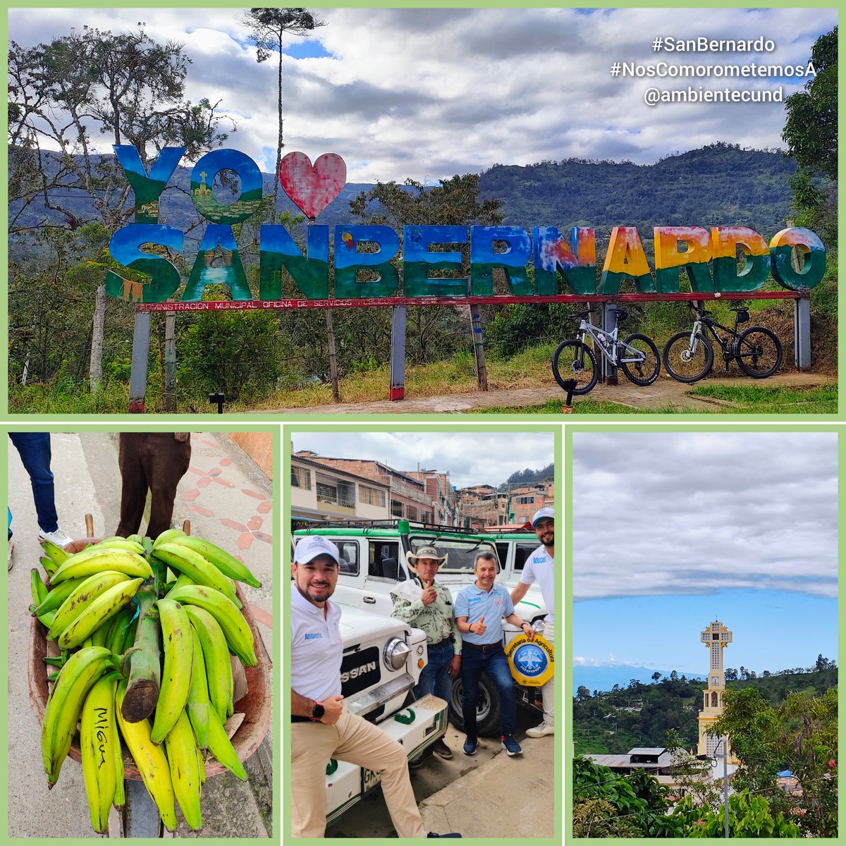 diegolchala's tweet photo. En la gira #NosComprometemosA #hoy acompañamos a los municipios de #Sanbernardo #Arbelaez y #Pasca socializando los proyectos de la línea estratégica #bienestarverde . https://t.co/t9gZnWnFyO