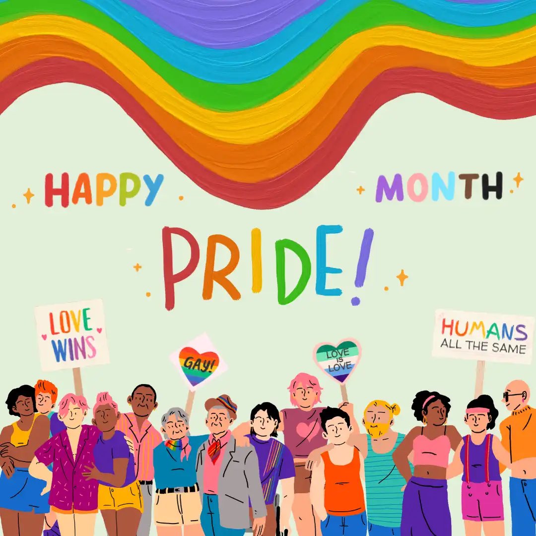 Happy Pride Month 2024 🌈  #pridemonth #happypride #lgbtqia