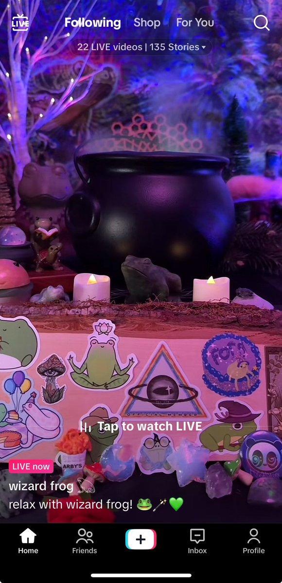 pember_emily's tweet image. 🐸 Come hang out with us in #wizardfrog 𓆏 TikTok live! 💚