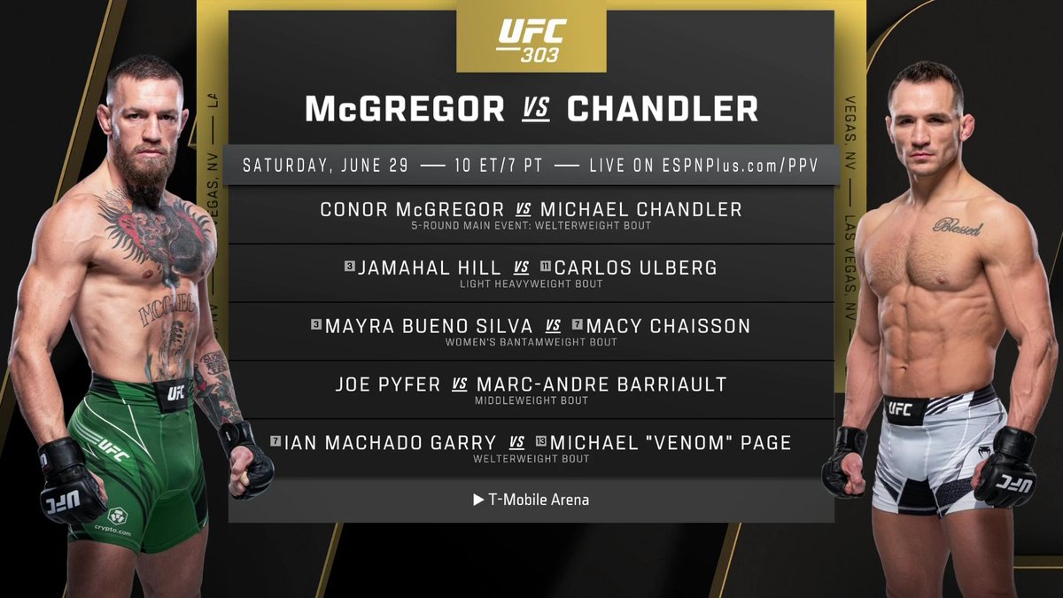 NEXT ON DECK. 🇮🇪 #UFC303