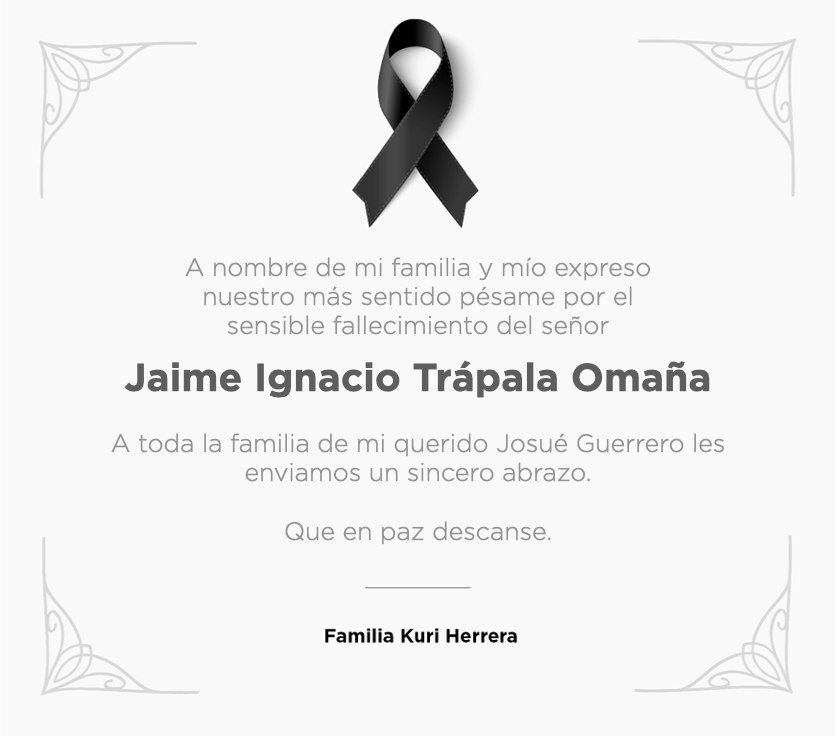 makugo's tweet photo. .@JosueGro, sé que deben ser momentos muy difíciles para ti, porque tu abuelo también era como un padre que te guió con mucho amor. Lamento su fallecimiento y a ti te envío un abrazo; siempre serás su orgullo y estoy seguro de que honrarás su memoria. 

Don Jaime está en mis oraciones, descanse en paz.