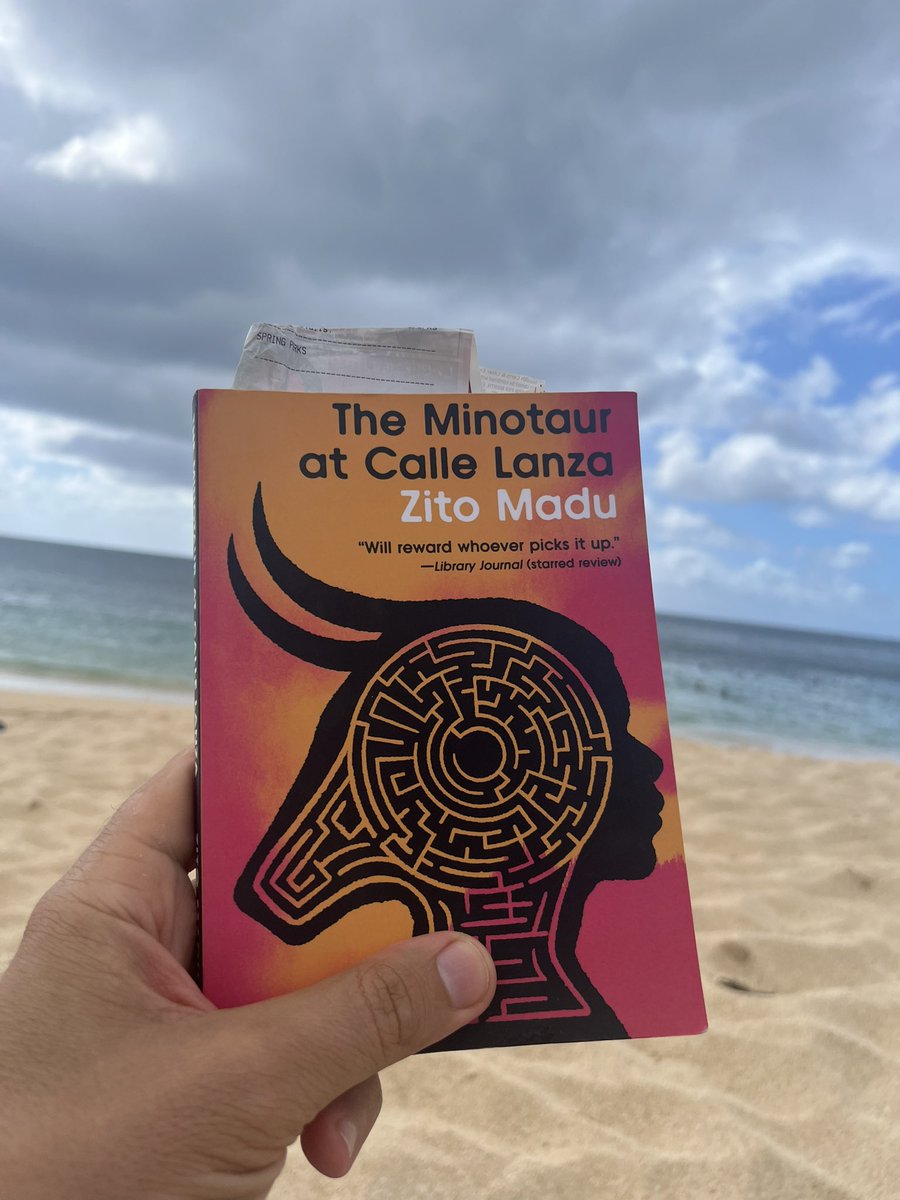AdamBuzard's tweet photo. @_Zeets not sure this is a beach read but it was read next to water. Thanks for writing. https://t.co/7Jb7Ro1OV6