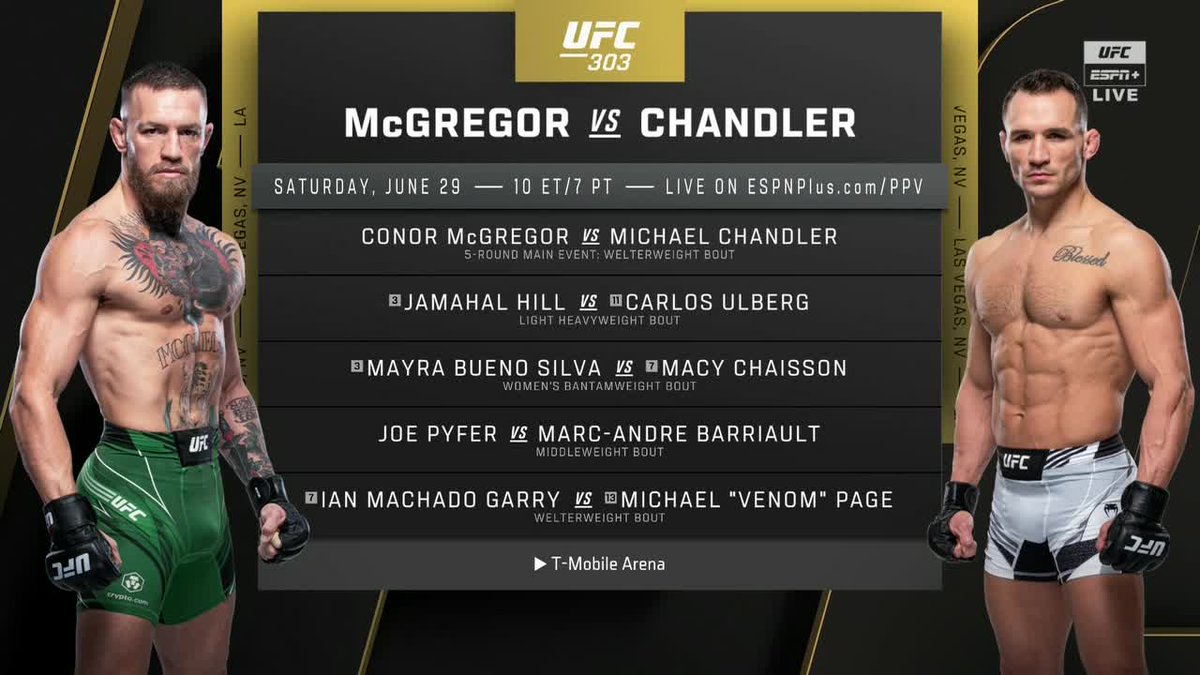 CAN'T WAIT FOR THIS ONE 🤩 #UFC303