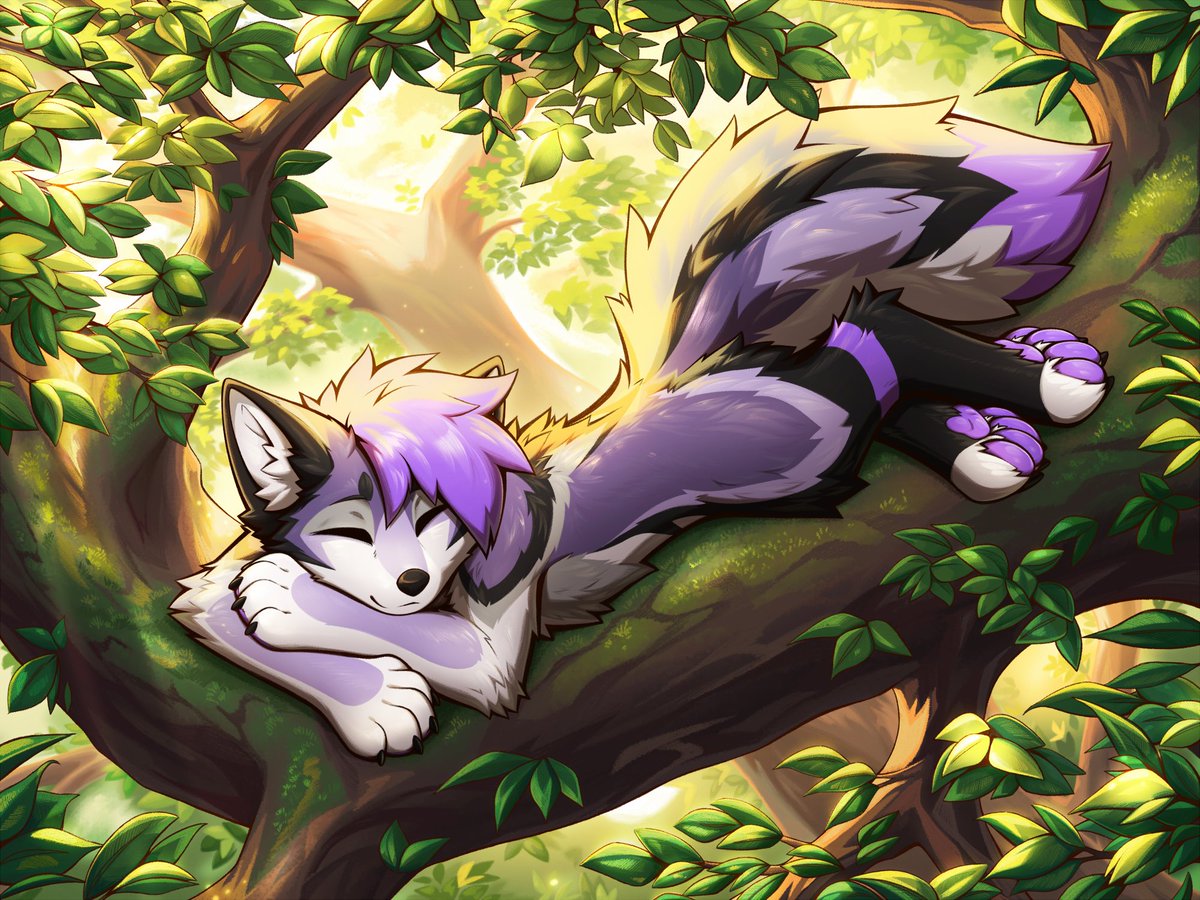Sleepy time

YCH commission for <a href="/SpeedlyWolf/">Speedly🔜NFC🐾</a>