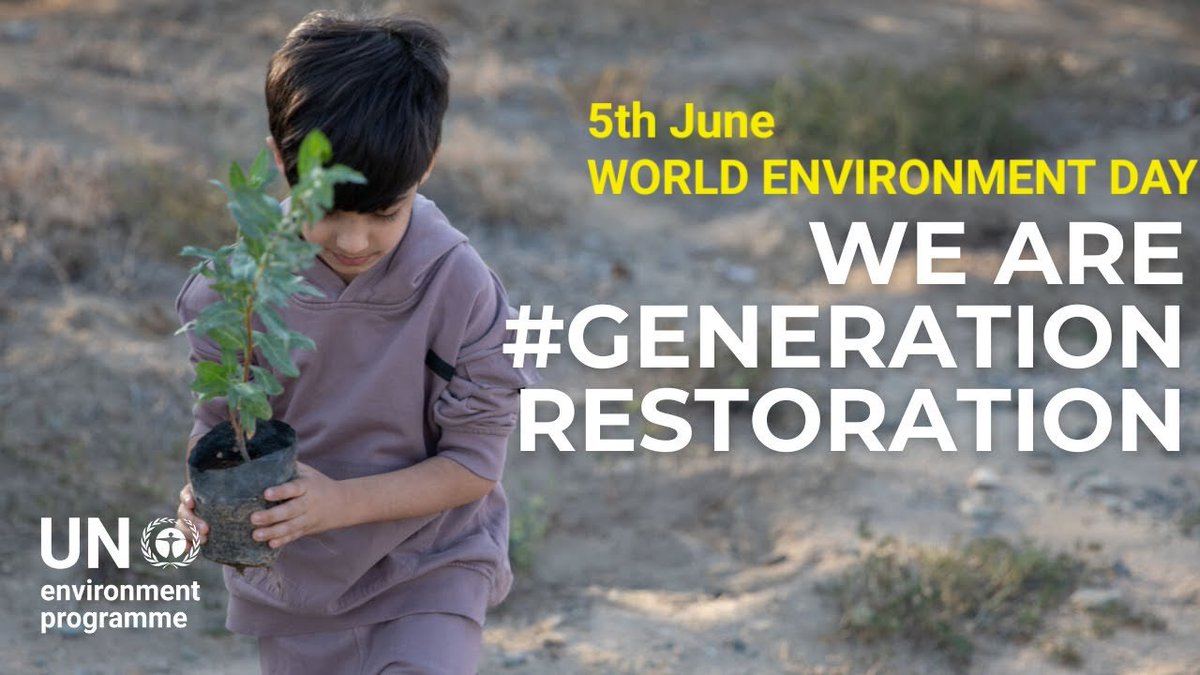 narottamsahoo's tweet photo. On 5th June, #WorldEnvironmentDay, let's #ignite the #passion in the younger generation to be the change-makers our #planet needs!

Together, we can #protect our #Earth, ensuring a brighter #future for all.

Every action counts - plant #trees, reduce #waste, and cherish #nature.

With #Science, #Technology, and #Innovation, let's create a legacy of #sustainability!
@UNEP @SDG2030 @UNFCCC