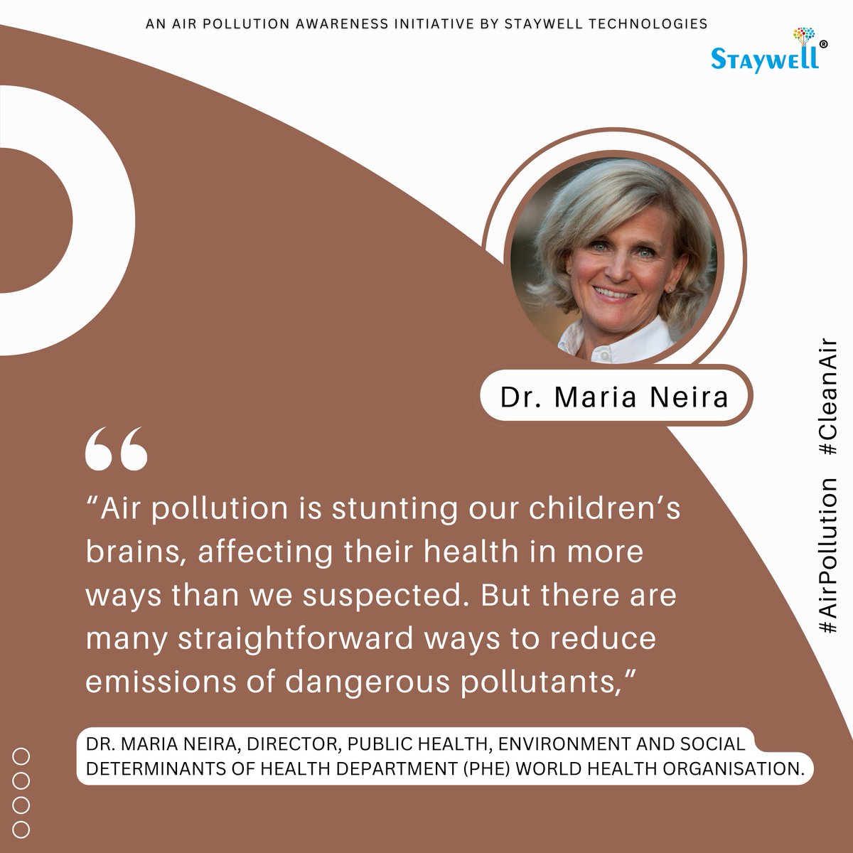 Air Pollution Harming Children's Brains! #CleanAirForKids Dr. Maria Neira, a leading public health expert at the WHO, sounds the alarm on air pollution's devastating impact on children's brain development and overall health. While solutions exist to curb harmful emissions,