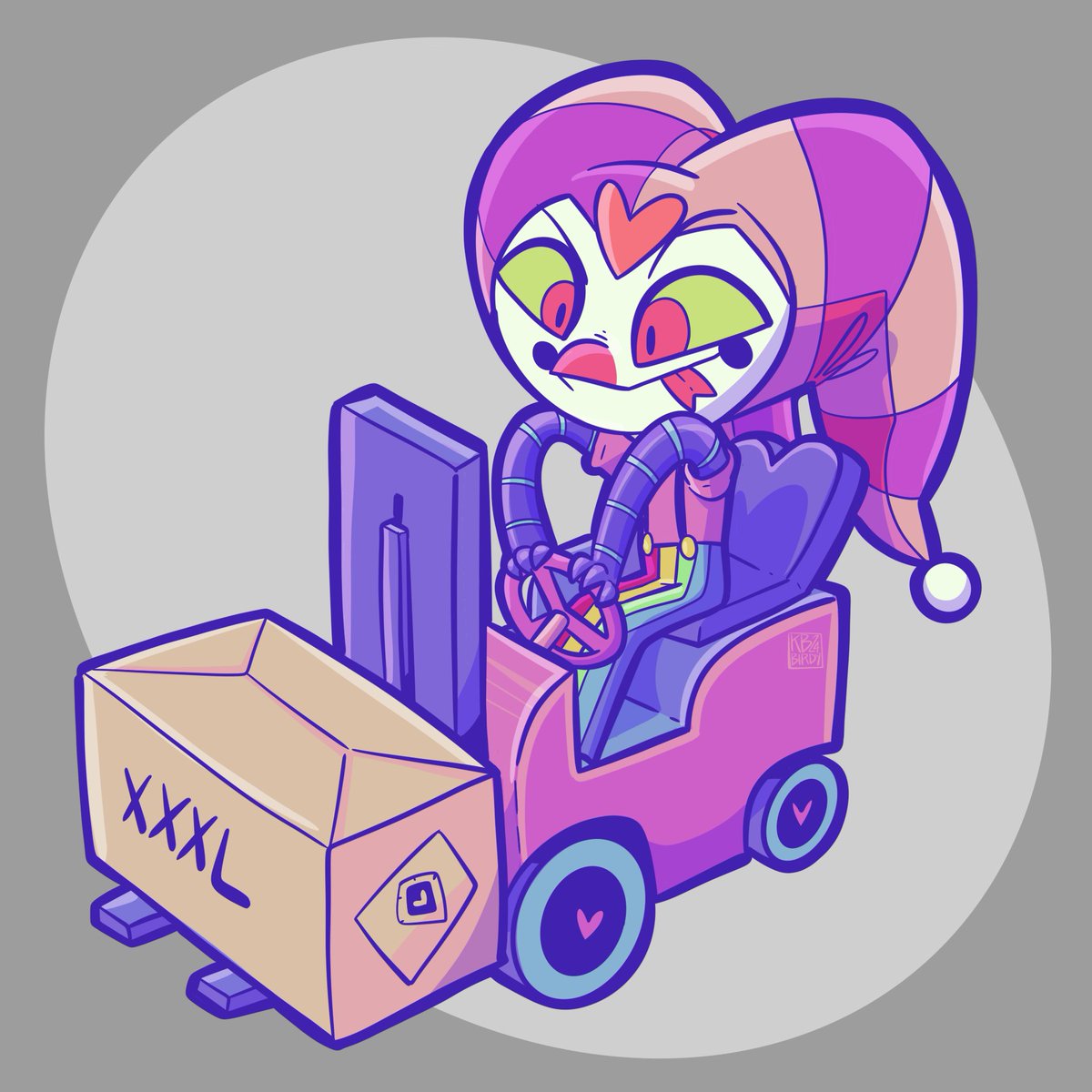 Rivet_theProto's tweet photo. This man is not forklift certified #HelluvaBossFizzarolli #HelluvaBossFanart https://t.co/3lCzitrmMv