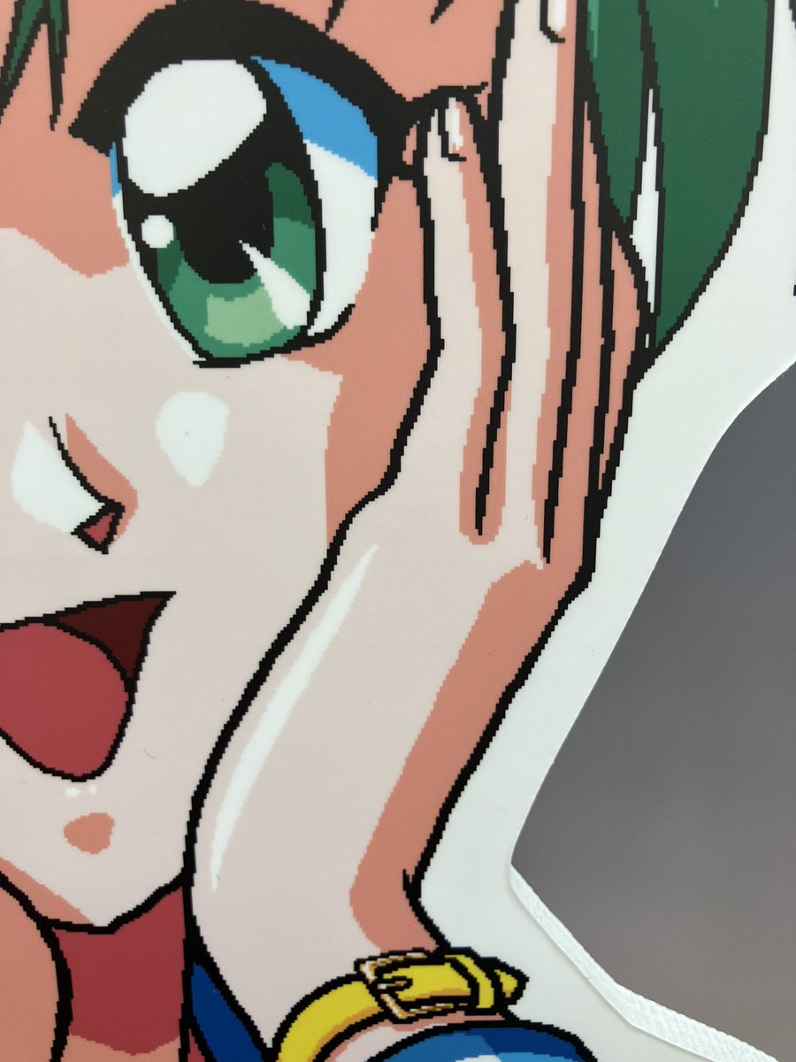 「確かにジャギジャギなのだけど、むしろなんのツールで描いたのか気になる。十分な解像」|しなののイラスト