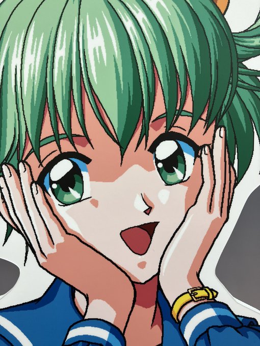 「1girl green eyes」 illustration images(Latest)