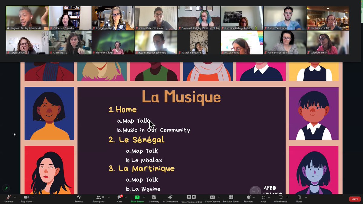 CatherineKU72's tweet photo. The 2nd cohort of 50 participants in the Multistate Pathways to Teaching French sponsored by https://t.co/NBMdWeclO3  @ACTFL  are in their 2nd phase of learning. #langchat @AfroFranco2 @LockeBrandon @JohnstonL60 https://t.co/ZdSzAFHogO