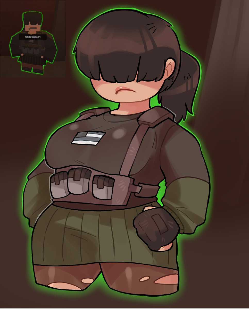 idk i thought she was cute #unturned