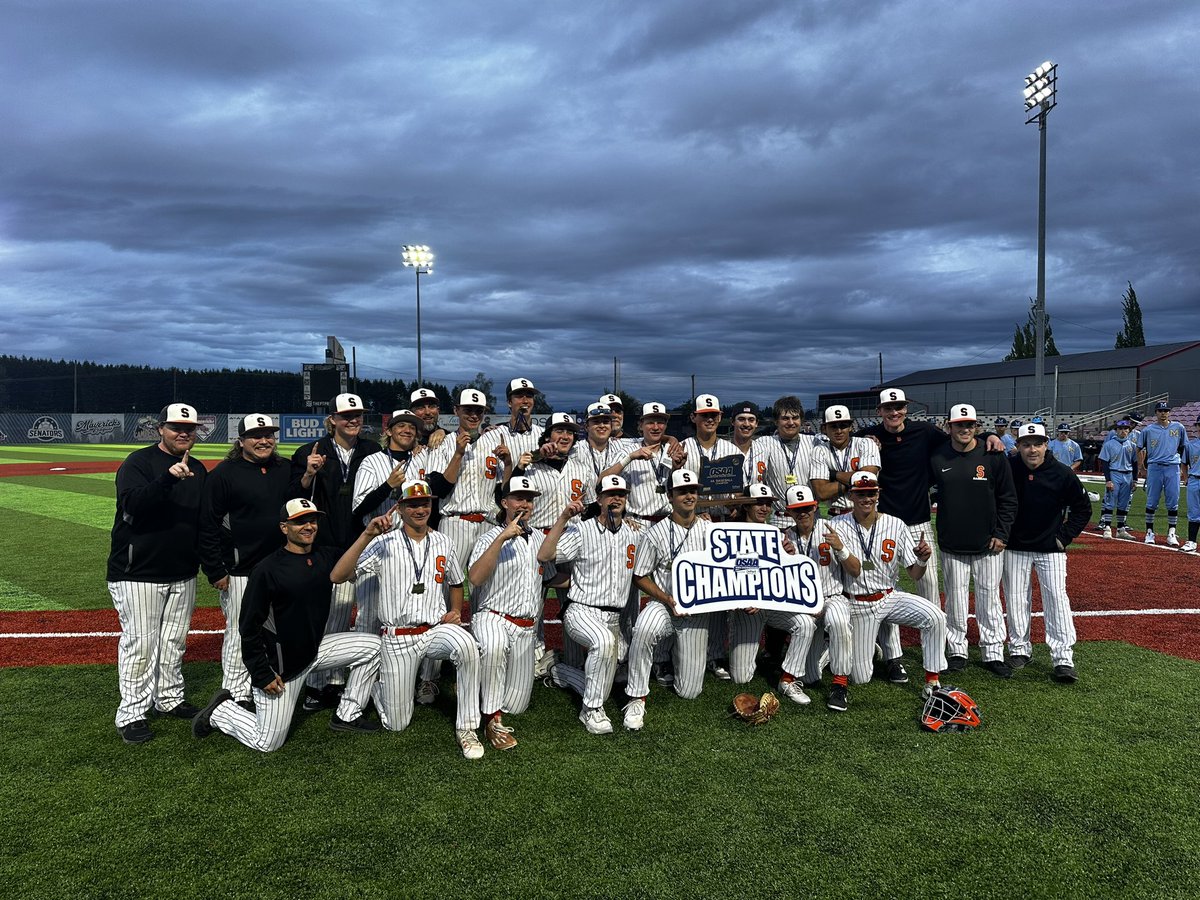 MidMajorMedia's tweet photo. Your 2024 and Back-2-Back 4A Baseball State Champions, the Scappoose Indians 🏆🏆 #opreps https://t.co/78UlFPoOVj