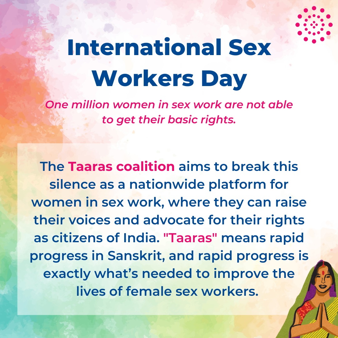 ☂️ June 2 is #InternationalSexWorkersDay ☂️

It is a day to celebrate, engage, and reflect with the #community. 

Join us in learning about the <a href="/TaarasCoalition/">Taaras Coalition</a> and supporting their work!