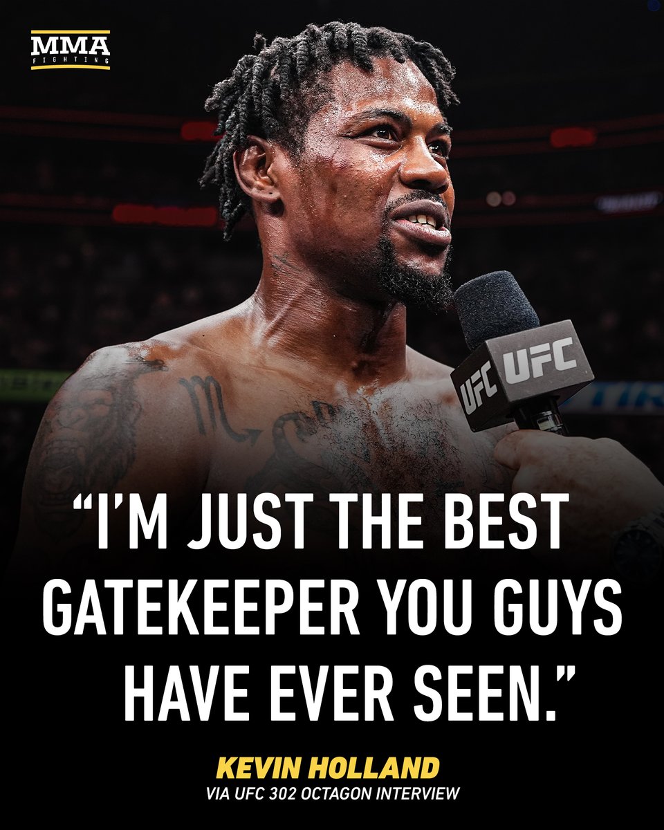 MMAFighting's tweet photo. 🗣️ #UFC302 https://t.co/5cnZiNY3XJ