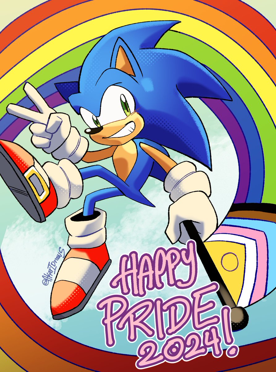 AkariDraws's tweet photo. Love is love and that's way past cool!
Happy Sonic and Pride month to everyone!!! π³οΈβππ³οΈββ§οΈπ
#PRIDE #Pridemonth #sonicartist #SonictheHedgehog #akaridraws https://t.co/SpqkHnRVsm