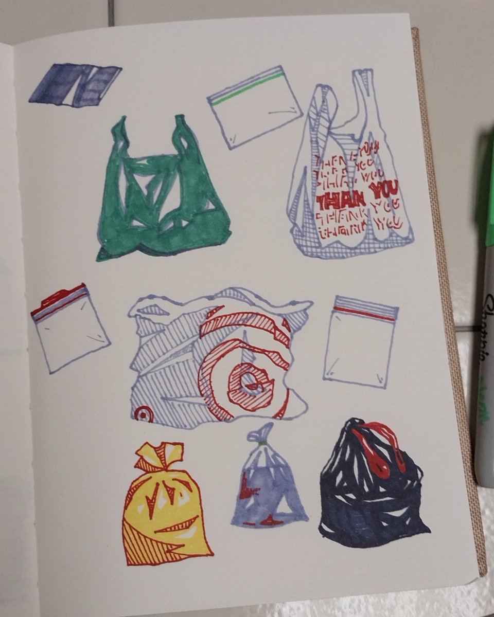 Gloom_Tube's tweet photo. Doodlin' bags https://t.co/HVQtaZ2imx
