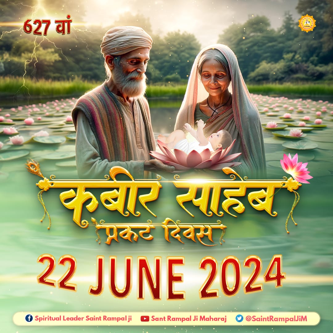 627 वां  कबीर साहेब प्रकट दिवस  22 जून 2024
#ककसले_भेट्नुभयो_भगवान