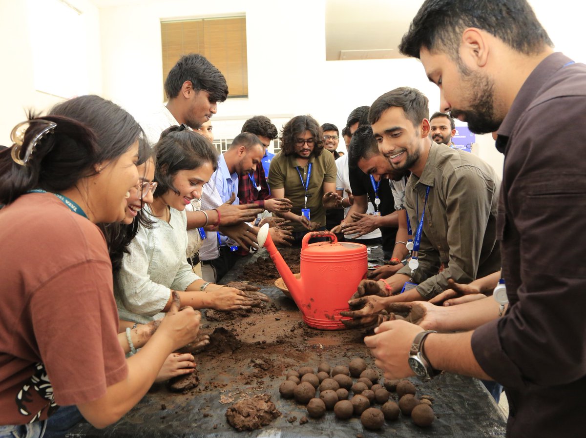 TataTech_News's tweet photo. #WorldEnvironmentDay2024 - At Tata Technologies, we believe in #engineeringabetterworld for everyone, including our #Environment. This #WorldEnvironmentDay, we're #EngineeringABetterEnvironment by taking a hands-on approach to making a real impact. Get an exclusive behind-the-scenes look at how our team is creating seed balls as we prepare for a tree plantation drive! 🌿
Our passionate engineers are transforming into eco-warriors, blending technology with nature to cultivate a sustainable future. From the initial concept to the final product, every seed ball represents our commitment to a greener tomorrow. 🌱✨
Swipe to see the photos from the seed ball activity
#TataTechnologies #GenerationRestoration #WorldEnvironmentDay #EngineeringABetterWorld #Sustainability #Innovation #GreenFuture #EcoWarriors #SeedBalls