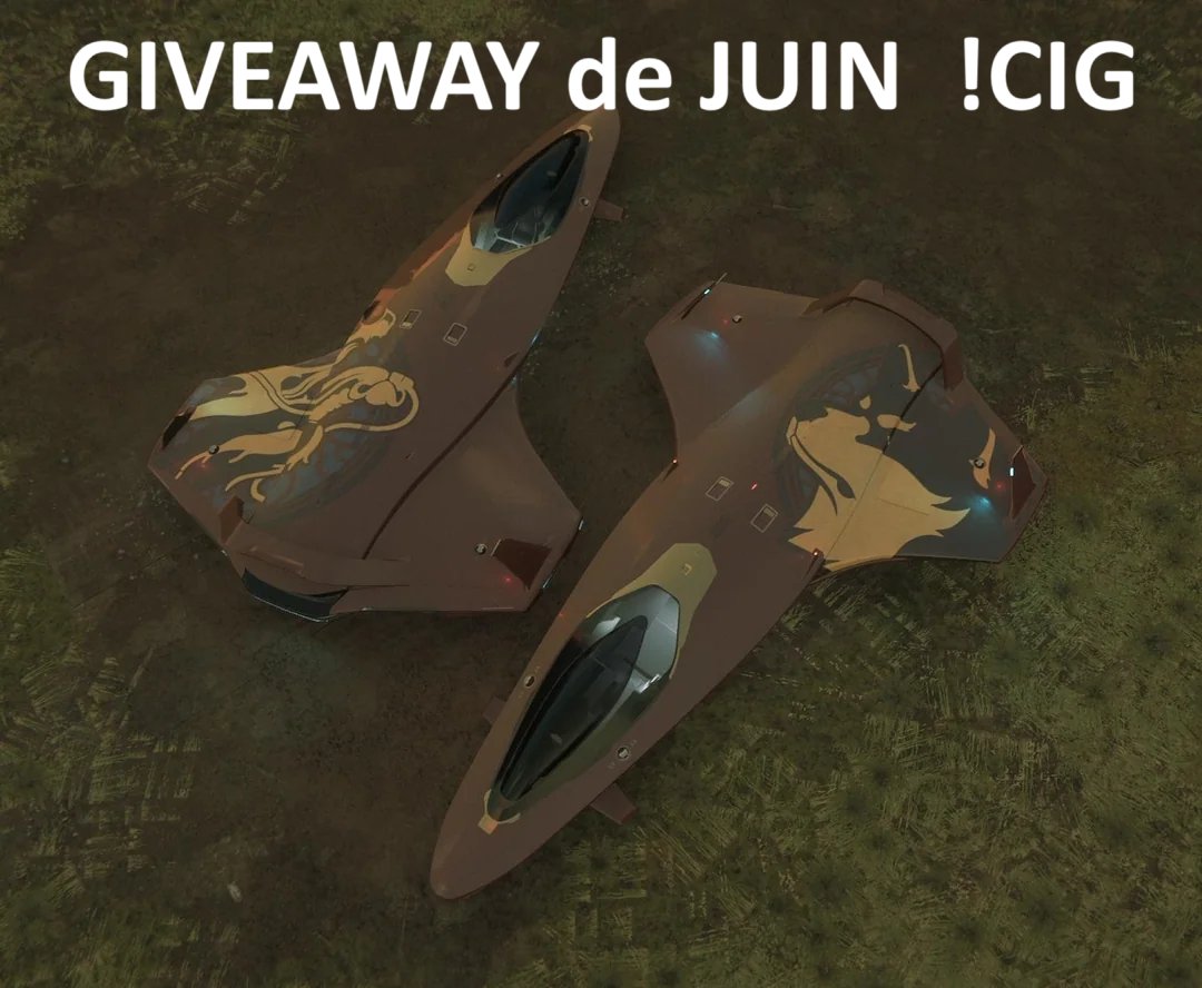 Mickael66FR's tweet photo. C'est déjà juin !?

Eh bien... devinez que c'est l'heure du Giveaway offert par CIG !

🩷 🩷 Ce mois-ci, c'est un magnifique 100I LTI !!! 🩷 🩷

✅ Participez ici : https://t.co/NJKRUG4YeA

☑️ Un immense merci à @RobertsSpaceInd @CloudImperium 
 pour ce cadeau ! https://t.co/pKqCIOVpO1