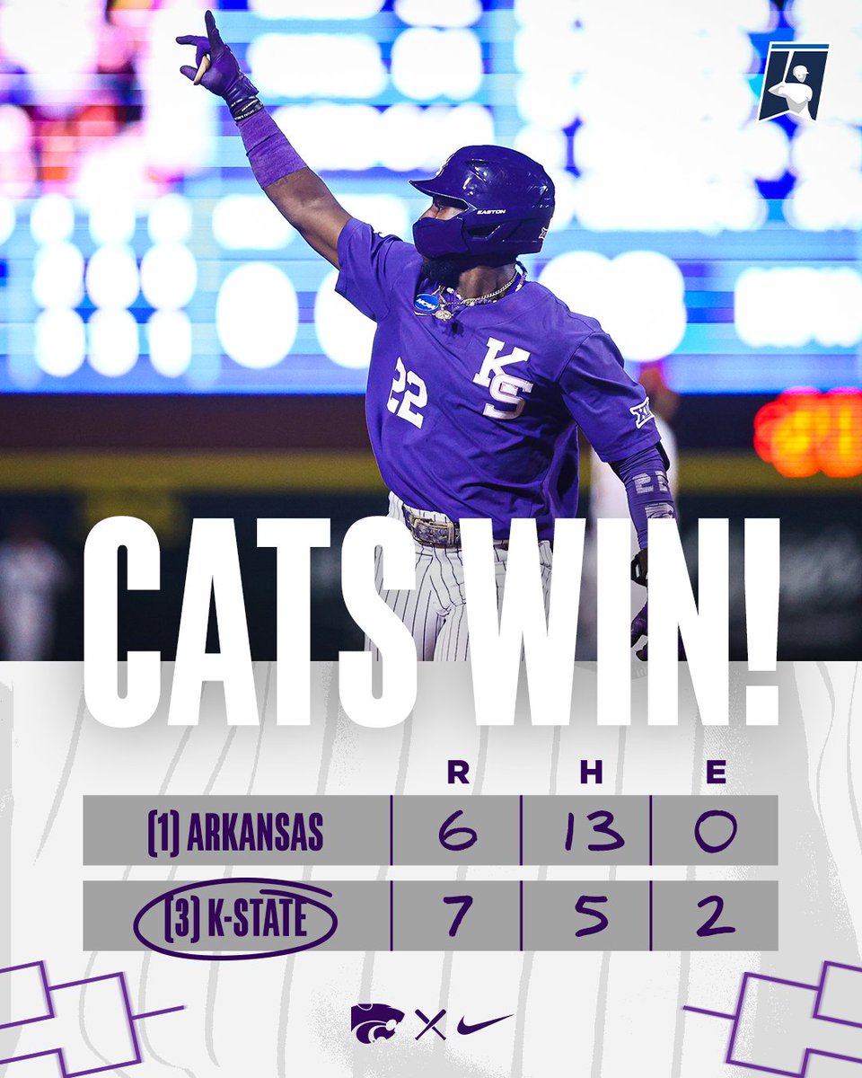 CATS WIN!!!

#KStateBSB x #NCAABaseball