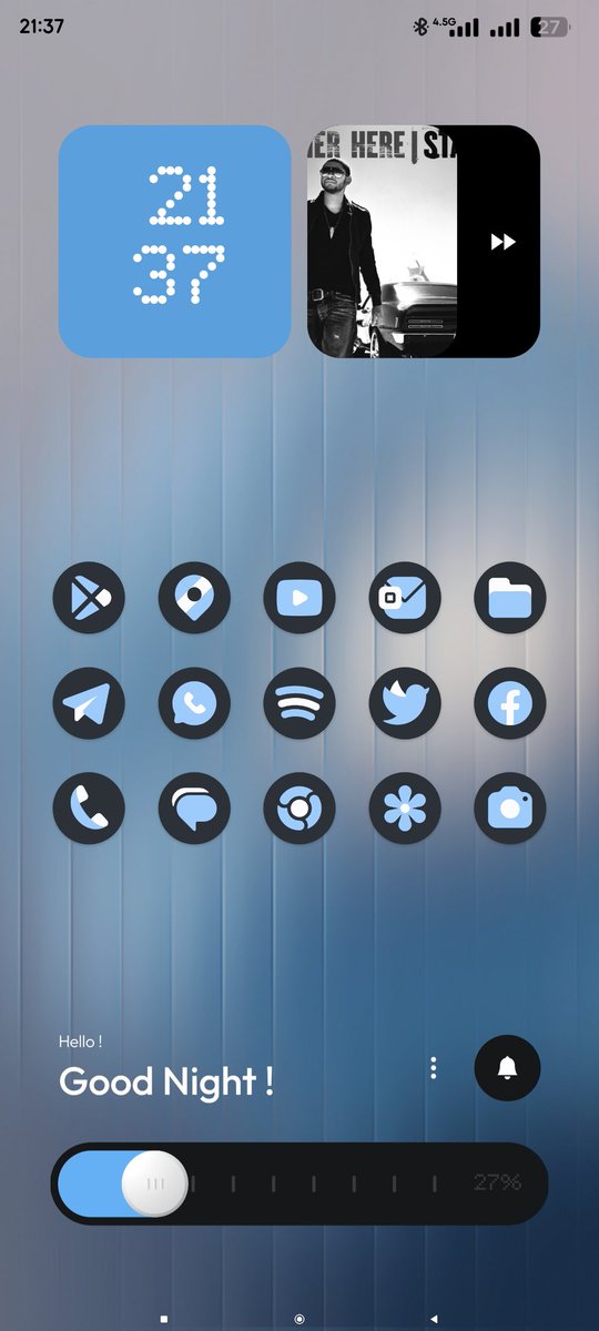 DanXKustom's tweet photo. My screenshots
@SmartLauncher
Widget #Nothing2.0Adaptive @RajjAryaa
Icons #NothingMaterialYouAdaptive @NarikDesign
Wall del canal de telegram a continuación https://t.co/NyXsfCqkyC
Template @TeboulDavid1
DynamicSpot

#KWGT #iconpack  #myhomescreen #android #kustom #xiaomi https://t.co/q26VVwpVLc