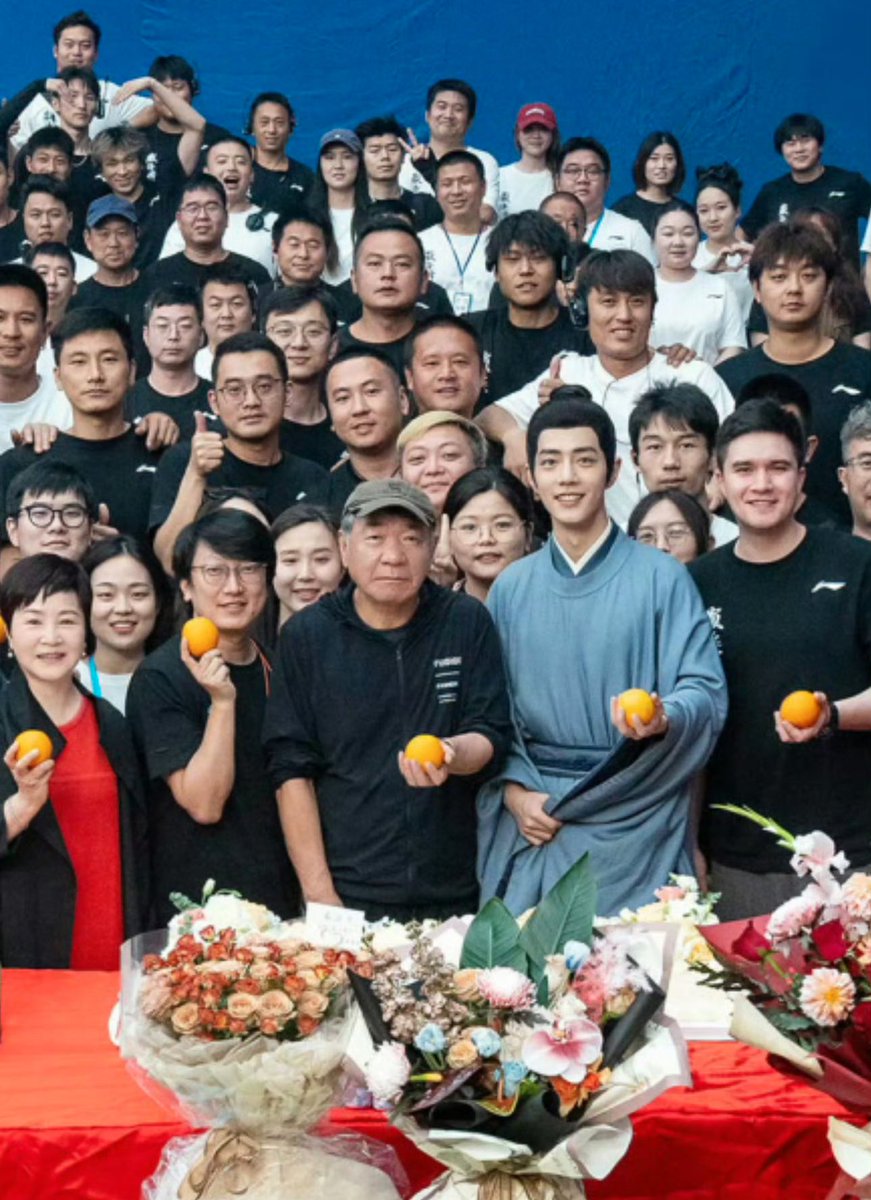 AboutXiaoZhan's tweet photo. Congratulations to Xiao Zhan and the crew of #Zanghaizhuan

Can’t wait for the broadcast of the TV series. Look forward to Xiao Zhan as Zang Hai

#XiaoZhan
#XiaoZhanxZanghai https://t.co/OES2piVy26