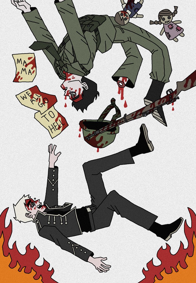 Through fortune and flame we fall