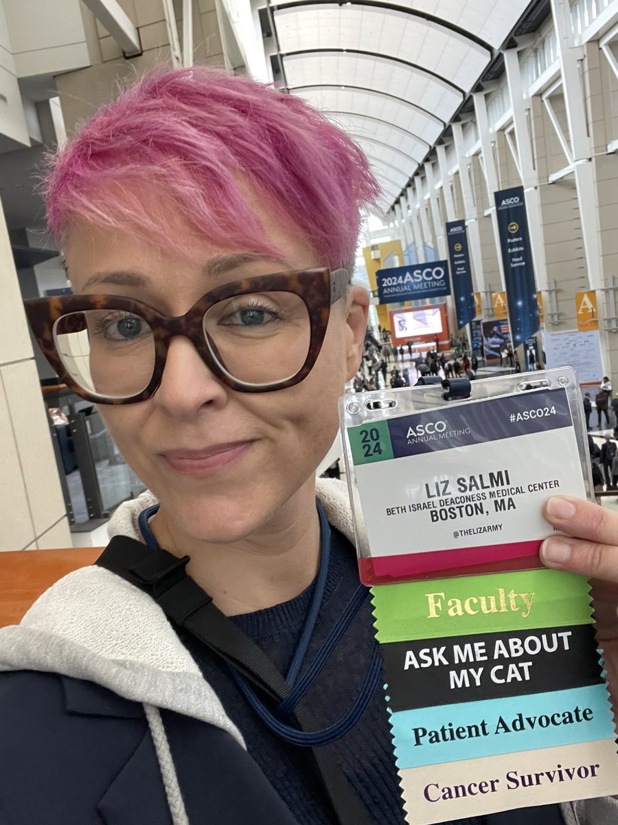TheLizArmy's tweet image. SUNDAY, JUNE 2: 
Find me in “When Bad News Comes through the Portal” at #ASCO24 

I’m talking about all of your favorites:
✔️open notes
✔️open test results 🔥
➕a bit of my oncology experience 

It’s all kicks off at 11:30am. 

#opennotes @myopennotes @BIDMC_Research