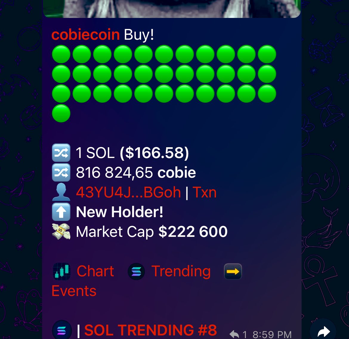 krilllincharts's tweet photo. @blknoiz06 My $COBIE bags will mewn 

H9siv3UiwaPXnua2UyXDF2rpWFsvMLHtZVKtFotM67Gn https://t.co/BVko6YsWJ6