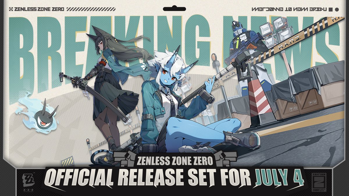 🎁 Zenless Zone Zero Release Date Celebration V

"Yes, I'm the Chief of Section 6."
"A report due on July 4? I'll remember to reserve some time for it."

Follow <a href="/ZZZ_EN/">Zenless Zone Zero 🎉Season 2🎉</a> &amp; repost this post for a chance to win an Acrylic Fridge Magnet Collection - City NPCs Edition!
Click to view